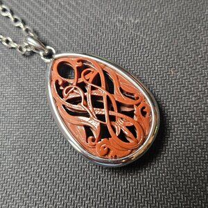 "Wood" Lia Sophia Necklace